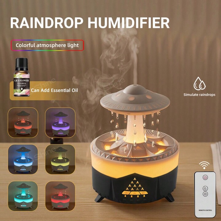 Humidificador Hongo Difusor de Aromas